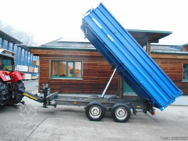 Dreiseitenkipper Anhänger Obermaier OS2-TD89A Tandem 3Seitenkipper
