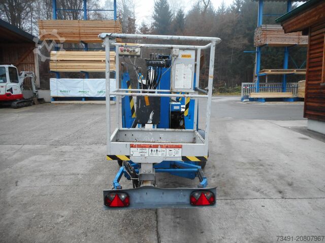 Trailer with working platform Niftylift 120 TE