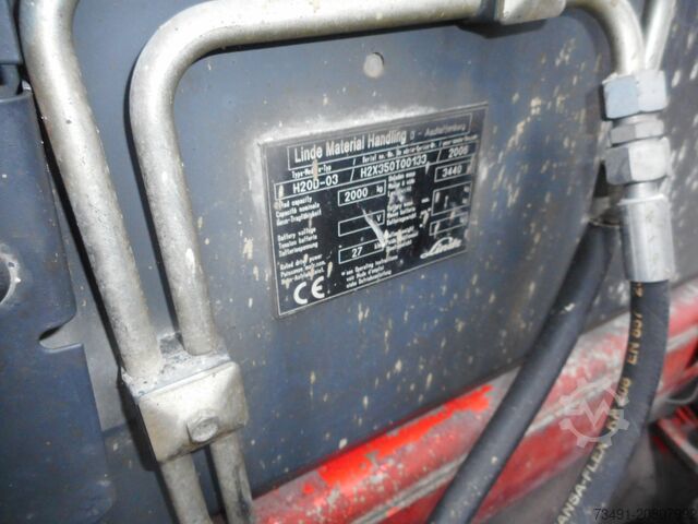 Gabelstapler Linde H20D-03 Triplex SS Kabine