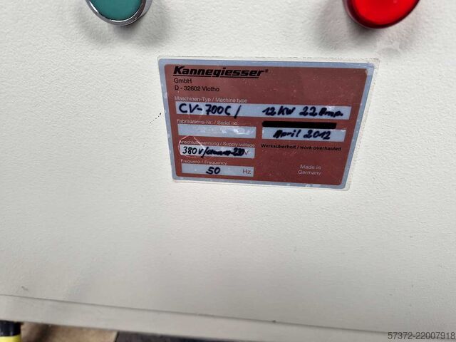 Continuous Fusing Press Kannegiesser CV-700C