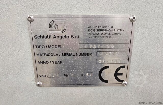 Double-side glass drilling machine Schiatti Angelo FDP 60