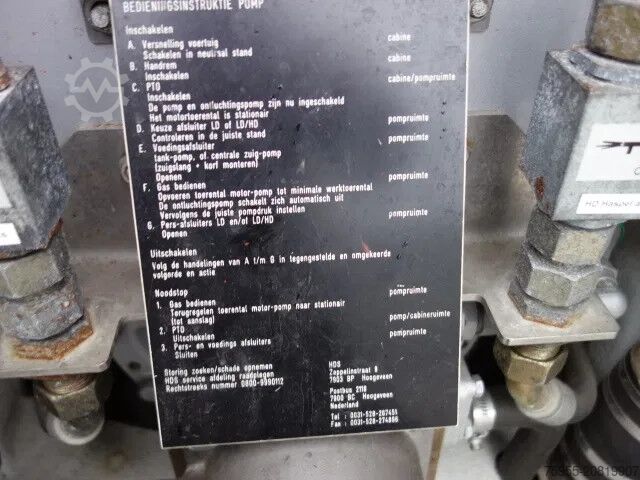 Fire engine Mercedes-Benz Atego 1828 4X4 GODIVA PUMP