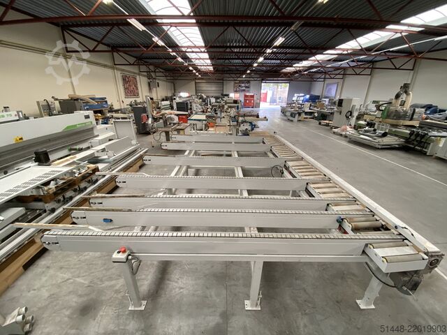 Longitudinal-transverse conveyor Moulder Haberkorn 