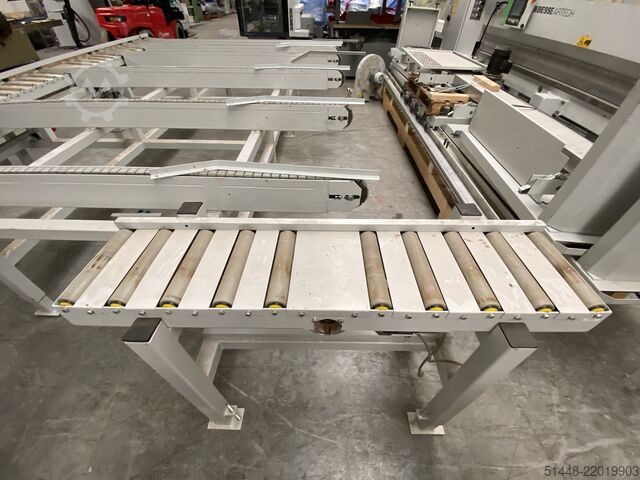 Longitudinal-transverse conveyor Moulder Haberkorn 
