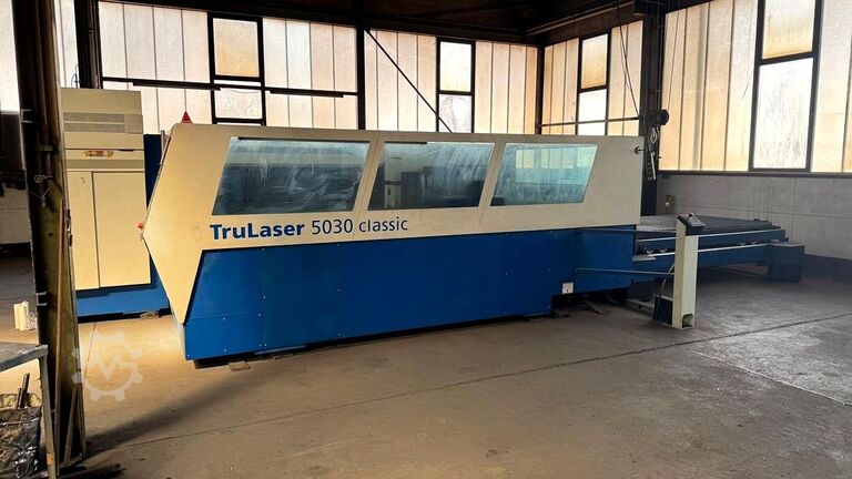 Laser cutting machine TRUMPF TruLaser 5030 Classic