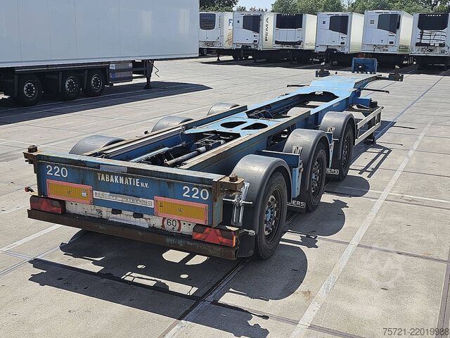 Container transportation RENDERS CHASSIS PORTMASTER