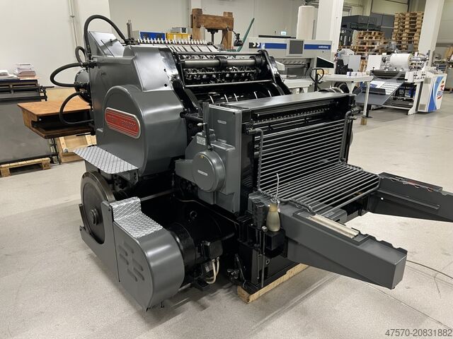 Falzmaschine Heidelberg Cylinder S 54×72 Automatic Die-Cutting Machine