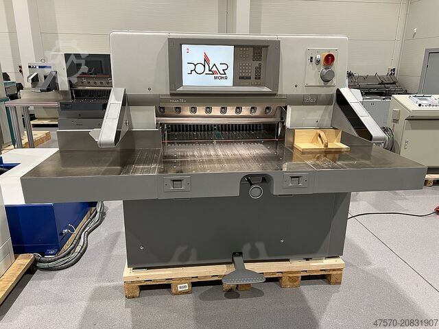 Papierschneidemaschine Polar Mohr 78 X Paper Cutting Guillotine