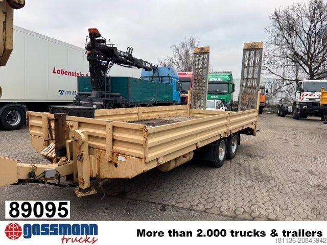 Tieflader Anhänger Müller-Mitteltal ETUE-TA 11,0