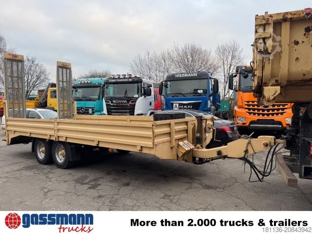 Tieflader Anhänger Müller-Mitteltal ETUE-TA 11,0