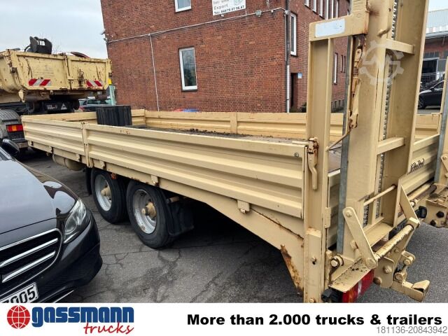 Tieflader Anhänger Müller-Mitteltal ETUE-TA 11,0