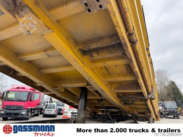 Dreiseitenkipper Anhänger Meiller MZDA 18/23 B, Bordmatik, Stahlbordwände, ca.