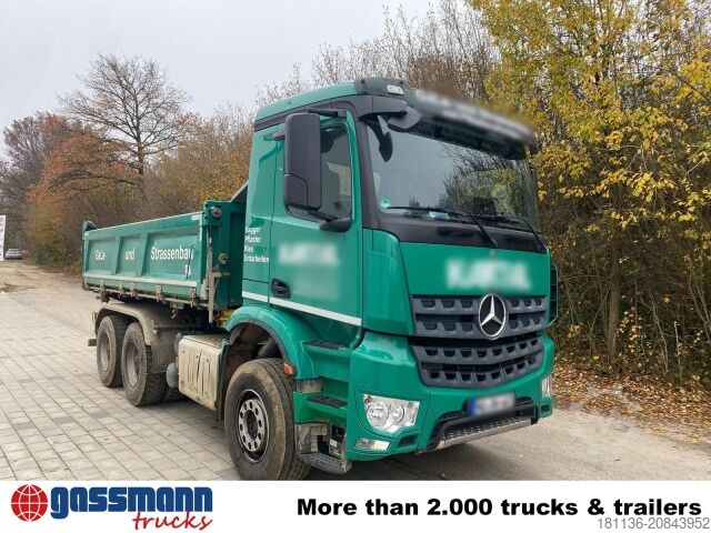 Kipper LKW Mercedes-Benz Arocs 2645 K 6x4, Retarder, Bordmatik