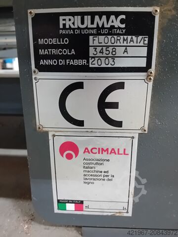 Double end tenoner FRIULMAC 