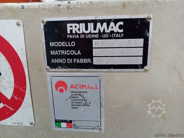 Double end tenoner FRIULMAC 