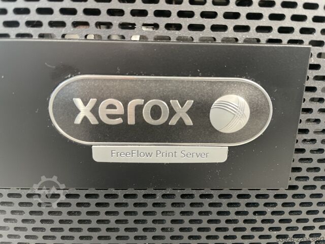 Digital print machine Xerox D136, incl. FreeFlow Server, paper deck, booklet-finisher