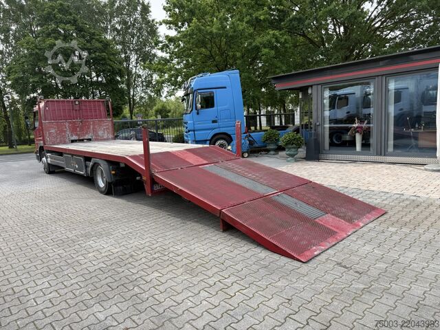 Car carrier truck Mercedes-Benz Atego 1523 L Maschinentransporter