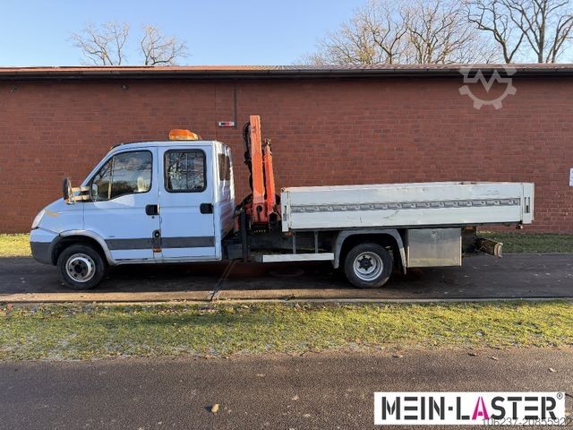 Pritschenwagen IVECO 65C180 3.0d Palfinger PK 6500 7 Sitzer