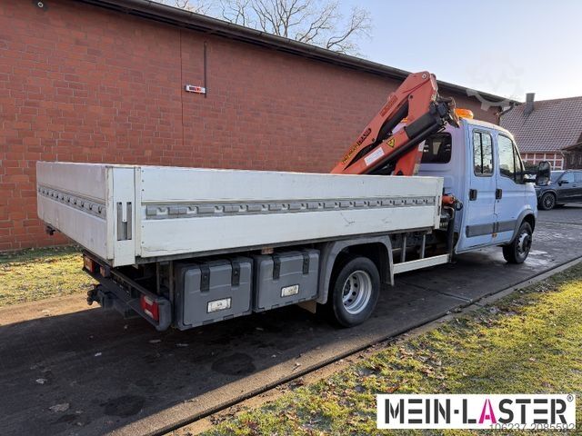 Pritschenwagen IVECO 65C180 3.0d Palfinger PK 6500 7 Sitzer