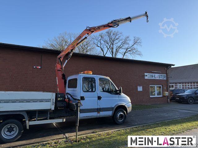 Pritschenwagen IVECO 65C180 3.0d Palfinger PK 6500 7 Sitzer