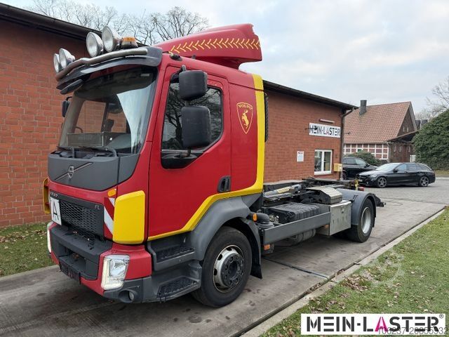 Abrollkipper VOLVO FL 250 Palfinger T10Duo City + StandardContainer