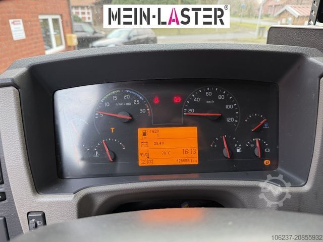 Abrollkipper VOLVO FL 250 Palfinger T10Duo City + StandardContainer