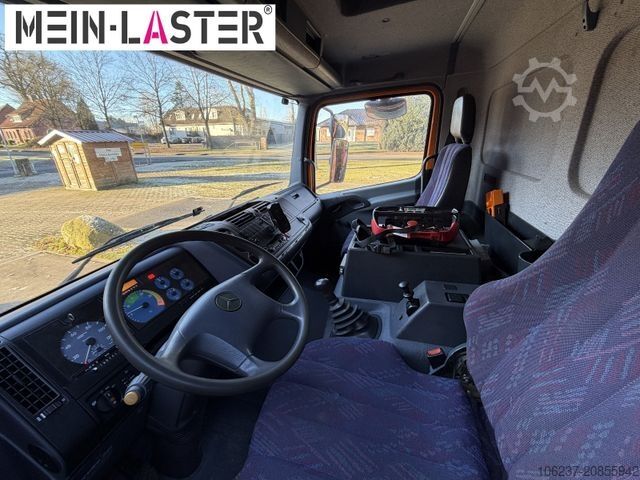 Pritschenwagen MERCEDES-BENZ 815 Pritsche Palfinger PK 7000 13 m Funk + AHK