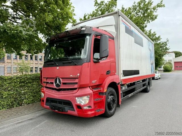 Tarpaulin Mercedes-Benz Antos 1827 4x2 / Pritsche + Plane / Euro6 / LBW