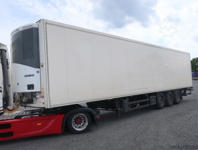 Reefer semitrailer Schmitz Cargobull SKO 24 Frischdienst LBW Thermo King SLX300 2x Lift