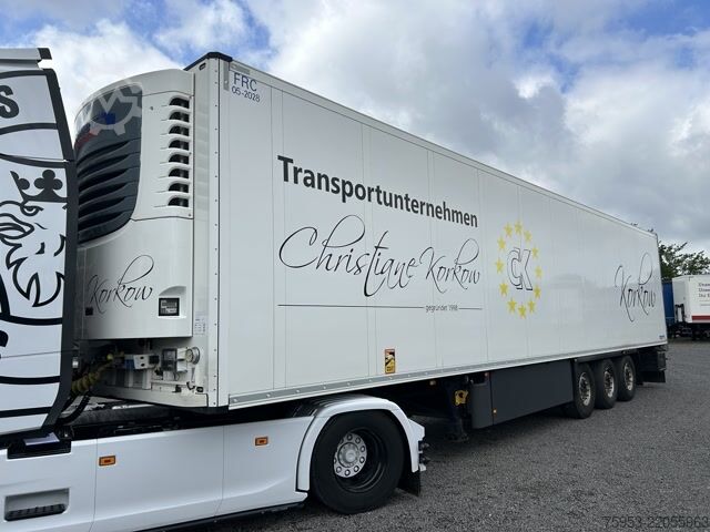Kühlauflieger Schmitz Cargobull SKO 24 Doppelstock Trennwand Lüfter Executive