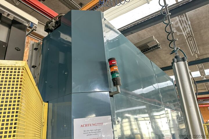 Gas filling press for argon Lisec FPS-36/25US