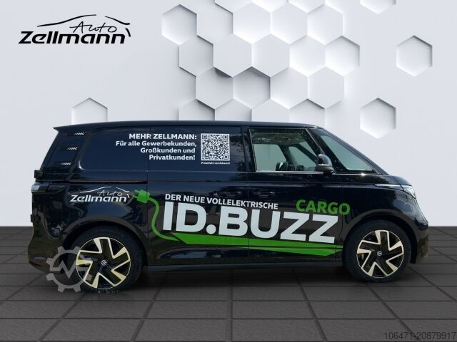 Panel van VW ID. Buzz Cargo 210 kW Pro 1-Gang-Autom. Navi Klimaautom SHZ Keyless Verkehrszeichenerk.