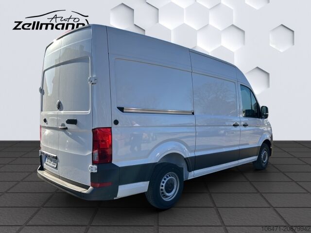 Kastenwagen VW Crafter 35 Kasten 2,0l TDI 6-Gang Klimaautom DAB SHZ Keyless Spurhalteass. Verkehrszeichenerk.