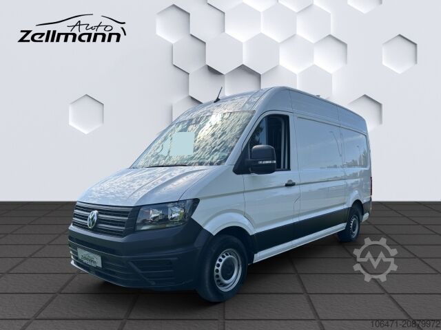 Kastenwagen VW Crafter Kasten mittellang Hochdach FWD 35 2.0TDi 103kW AHZV PDC Sortimo Einbau