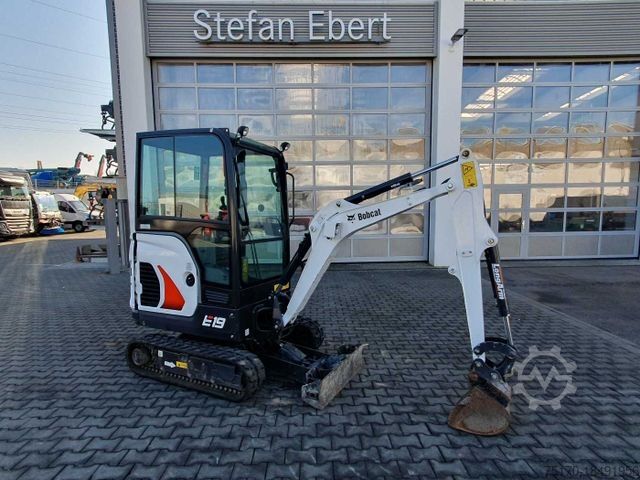 Minibagger BOBCAT E19 / MS01 / nur 423h! / 2023 / Tieflöffel 300mm