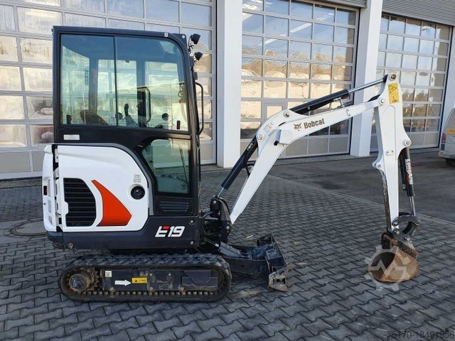 Minibagger BOBCAT E19 / MS01 / nur 423h! / 2023 / Tieflöffel 300mm