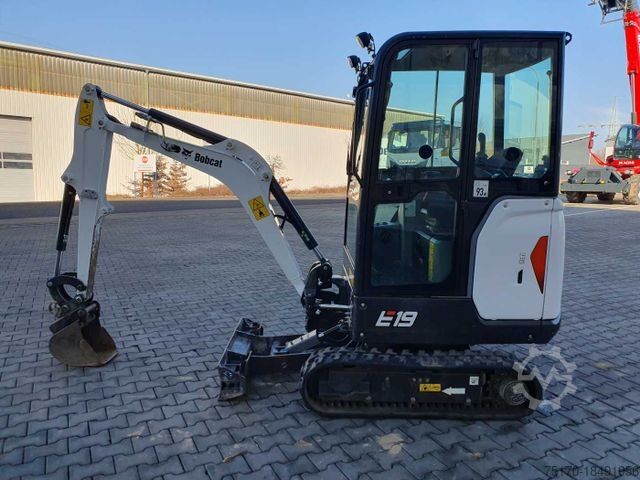 Minibagger BOBCAT E19 / MS01 / nur 423h! / 2023 / Tieflöffel 300mm