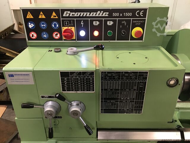 Center lathe Gromatic 50T 500x1500