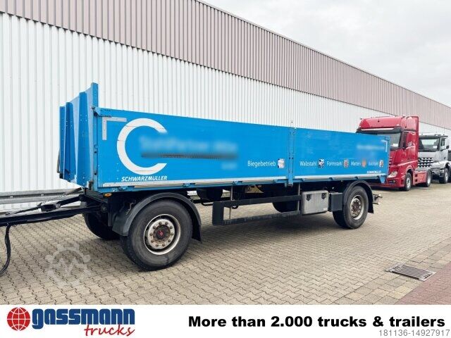 Open trailer with tarp Schwarzmüller T-Serie, TOP-Zustand