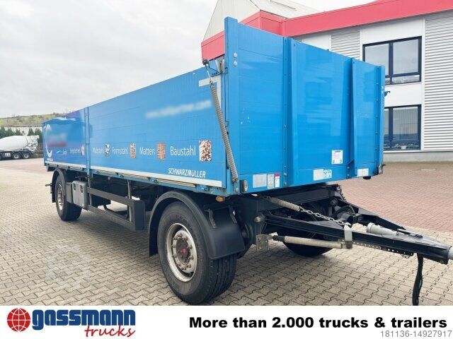 Open trailer with tarp Schwarzmüller T-Serie, TOP-Zustand