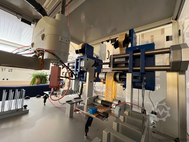 Montagezelle mit u.A. Mitsubishi Roboter Mitsubishi RH-6SDH5520-S312