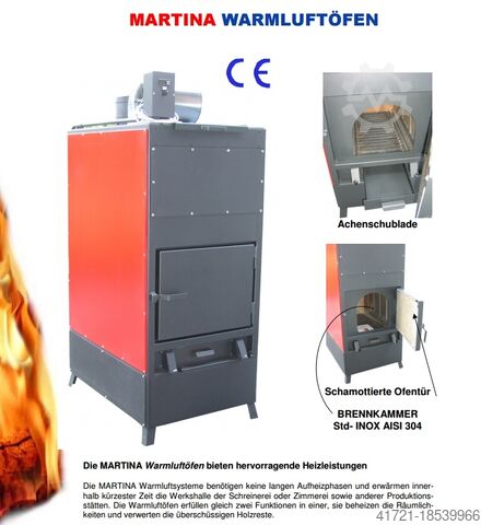 Warmluftofen Compactsystem MARTINA 85