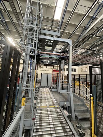 Ocme Pegasus F450 Palletizer & Winder (2014) Ocme Palettierer & Wickler