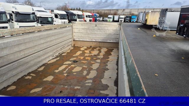 Three-sided tipper truck VOLVO FMX 540 8x4 EURO 6 KIPPER 18 m3 - ALU