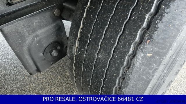 Open semitrailer with tarp KÖGEL SN 24 CARGO + LIFTACHSE + NEUE BREMSE