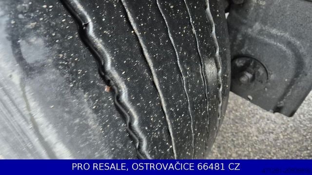 Open semitrailer with tarp KÖGEL SN 24 CARGO + LIFTACHSE + NEUE BREMSE