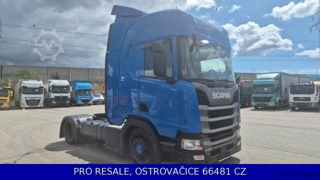 Volume tractor unit SCANIA R450 N323 MEGA EURO 6 + RETARDER