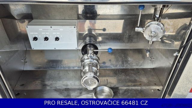 Tankauflieger SEKA SPSTT - LEBENSMITTEL + 3 KAM. + LACHSE + 31m3