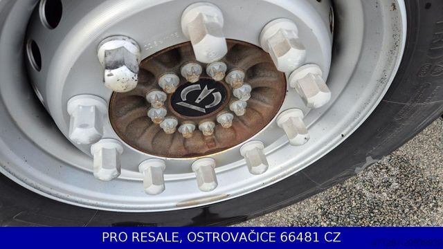 Open semitrailer with tarp KRONE SD PROFI LINER + LIFTACHSE