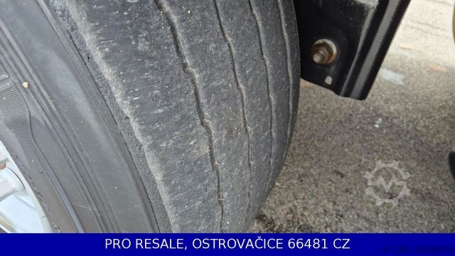 Open semitrailer with tarp KRONE SD PROFI LINER + LIFTACHSE